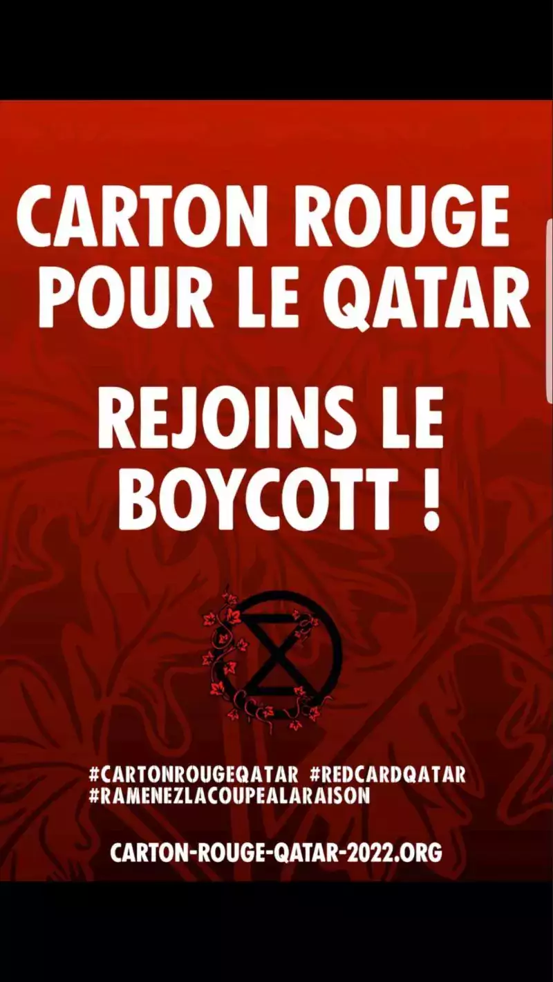 carton rouge pour le Qatar